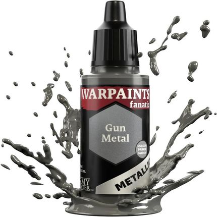 The Army Painter Warpaints Fanatic Metallic Gun Metal 18ml