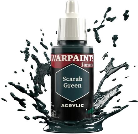 The Army Painter Warpaints Fanatic Scarab Green 18ml