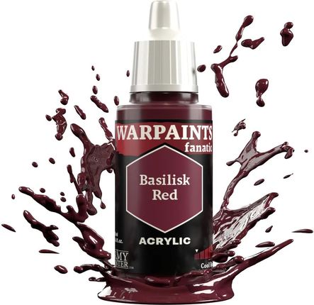 The Army Painter Warpaints Fanatic Basilisk Red 18ml