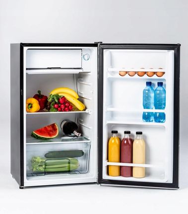 Lodówka Ravanson LKK90ES jednodrzwiowa 83 cm Srebrna - zdjęcie 5