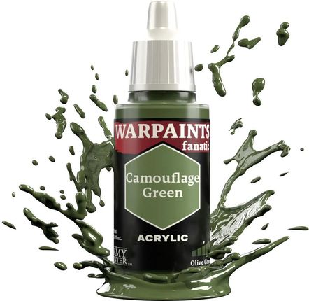 The Army Painter Warpaints Fanatic Camouflage Green 18ml
