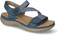 Zdjęcie Sandały Rieker 64870-14 Niebieskie lico - Sompolno