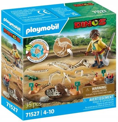 Playmobil 71527 Dinos Wykopalisko Ze Szkieletem Dinozaura