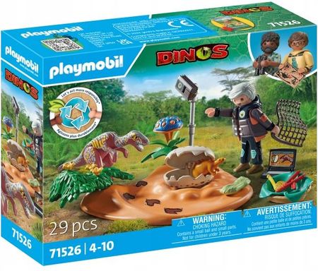 Playmobil 71526 Dinos Gniazdo Stegosaurusa I Złodziej Jaj