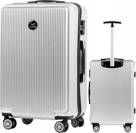 Wings walizka średnia bagaż podróżny Policarbon na 4 kółkach