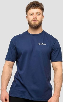GymBeam Men‘s Basic T-Shirt Navy Blue
