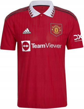 Koszulka piłkarska adidas Manchester United 22/23 Home Jersey XL Czerwona