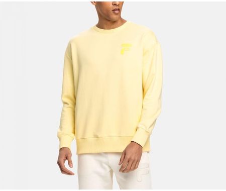 Bluza marki Fila model FAM0332 kolor Zółty. Odzież męska. Sezon: Cały rok