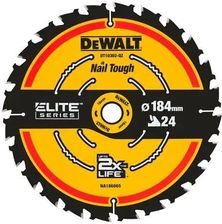 Zdjęcie Piła tarczowa DeWalt Tarcza do drewna ELITE 184x20 mm 24T - Kórnik