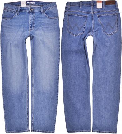 Wrangler spodnie regular Blue jeans Straight W34 L30