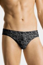 Slipy kąpielowe męskie Atlantic KMT 335 czarno-szare  (2XL)