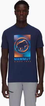 Koszulka trekkingowa męska Mammut Trovat marine | WYSYŁKA W 24H | 30 DNI NA ZWROT