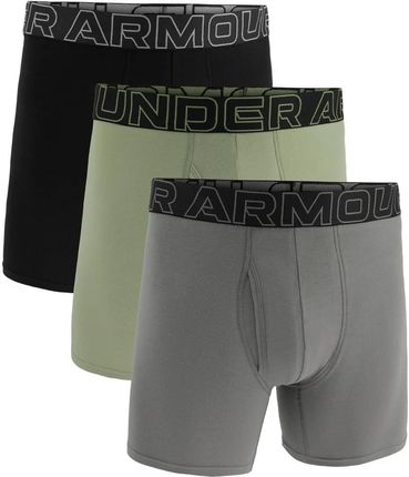 Under Armour Men‘s boxers Perf Cotton 6in 3Pack Green