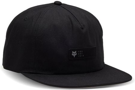 czapka z daszkiem FOX - Source Adjustable Hat Black (001) rozmiar: OS