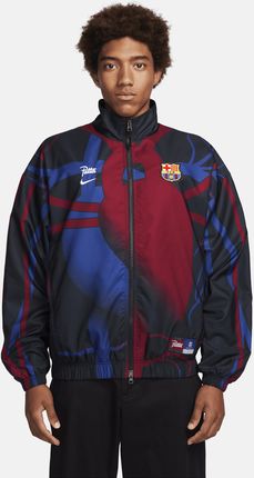 Męska dresowa bluza piłkarska FC Barcelona x Patta - Czerń