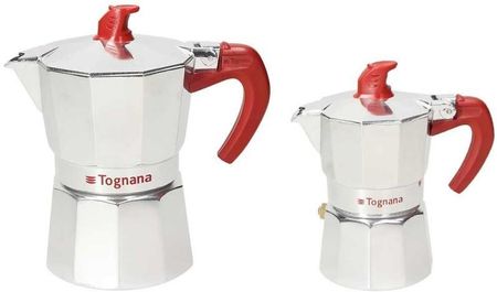 Tognana Coffee Time 1 3 Tz Komplet Kawiarek Aluminiowych Ciśnieniowych (V449104Cotr)