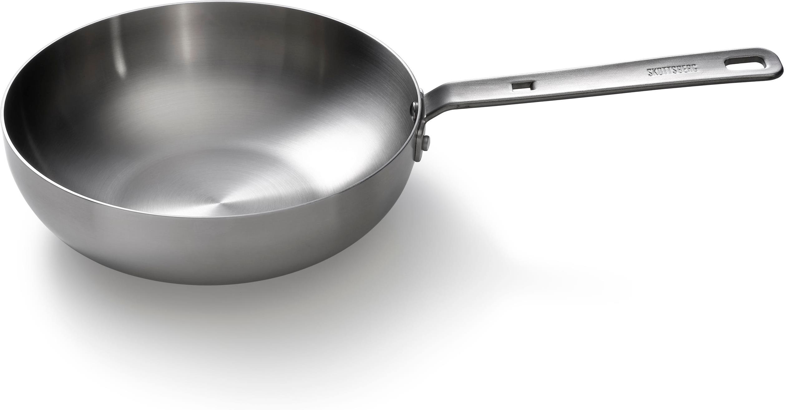 Skottsberg Wokpan 'stainless steel' 28cm / 3.5L