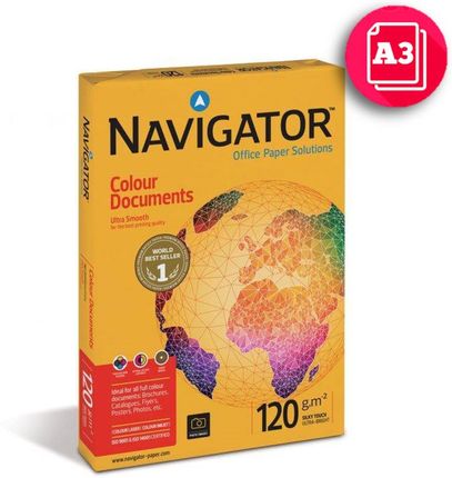 Navigator Papier Colour Documents A3/120G (500)