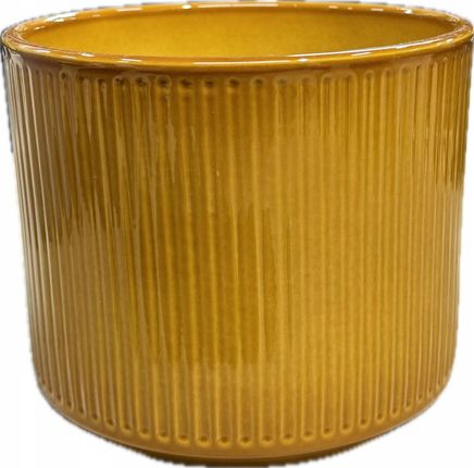 Cermax Doniczka Miodowa Żółta Ceramiczna Okrągła 14cm 99514