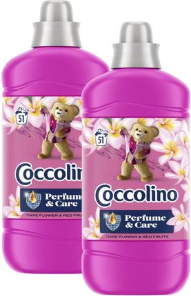 Coccolino Zestaw 2X Supersensorial Tiare Flower & Red Fruits 1275Ml