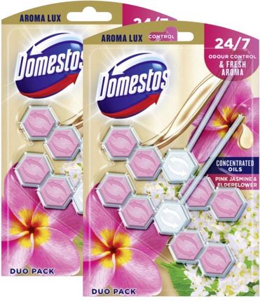 Domestos Zestaw 2X Aroma Lux Pink Jasmine 2X55G