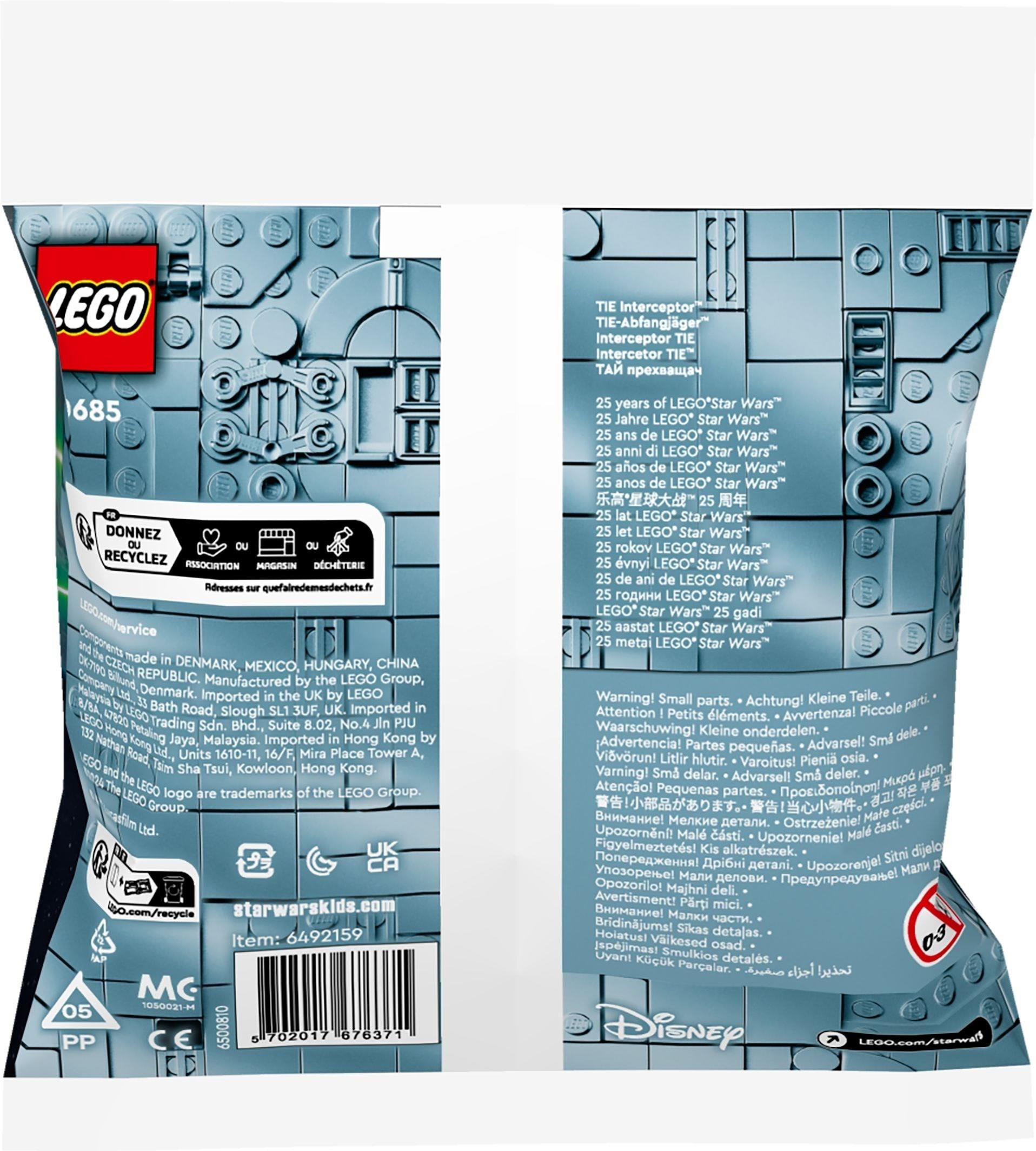 30685in LEGO Star Wars 30685 Minimodel TIE Interceptor - Ceny i opinie - Ceneo.pl