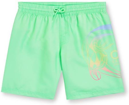 Dziecięce szorty O'neill CIRCLE SURFER 14" SWIM SHORTS neon green circle surfer gradient panel rozmiar 140