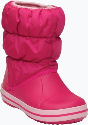 Śniegowce dziecięce Crocs Winter Puff Kids candy pink | WYSYŁKA W 24H | 30 DNI NA ZWROT