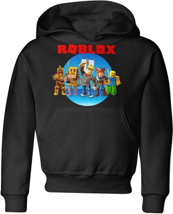 Roblox Postacie Dziecięca bluza (140, Czarny)