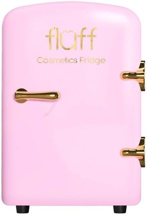 Fluff Cosmetics Fridge Lodówka Kosmetyczna Ze Złotym Logo Różowa
