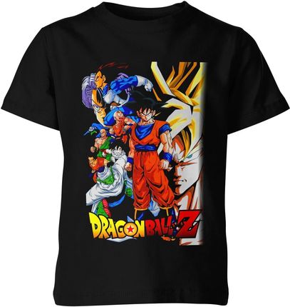 Dragon Ball Vintage Dziecięca koszulka (140, Czarny)