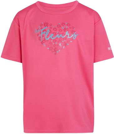 T-shirt dziecięcy Regatta Alvarado VIII Rozmiar dziecięcy: 122-128 / Kolor: różowy