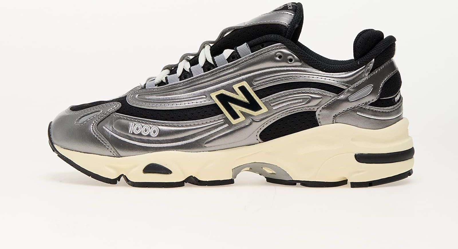 New Balance 1000 メタリックシルバー ユニセックス Buty męskie New Balance 1000 Silver Metallic | Queens