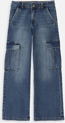Dziewczęce Spodnie Jeans 140 Spodnie Dla Dziewczynki Coccodrillo WC4