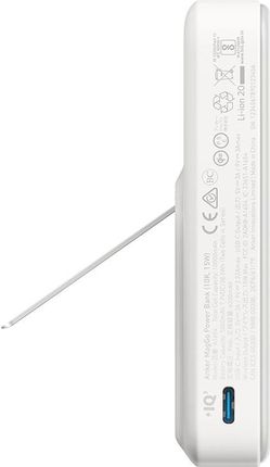 【ホワイト】Anker MagGo Power Bank 10000mAh Anker MagGo Power Bank (10000mAh, Slim) | モバイルバッテリー