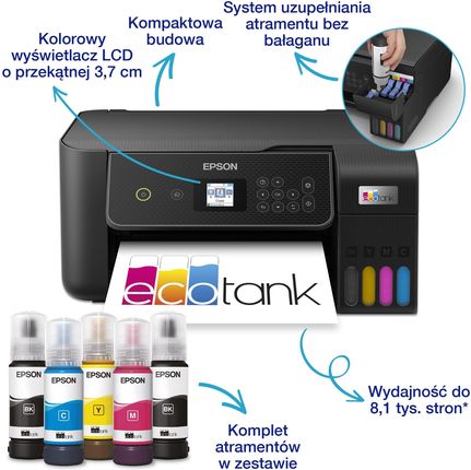 Urządzenie wielofunkcyjne Epson EcoTank L3280 - Ceneo.pl