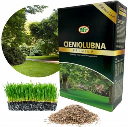Granum Trawa Parkowa Cieniolubna Premium Uniwersalna Nasiona 1kg