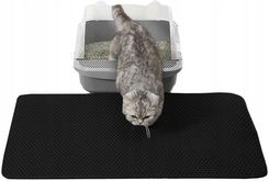 Zdjęcie Mata Pod Kuwetę Dla Kota 60X45 Czarna - Ozimek