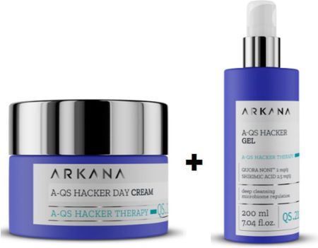 Krem ARKANA Hacker 50 ml + Hacker gel 200 ml