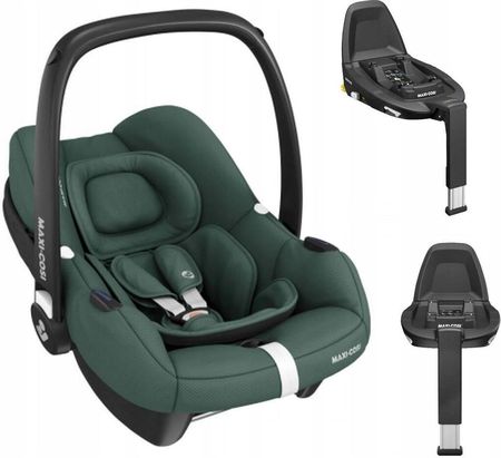 Maxi Cosi Cabriofix I-Size Isofix 0-12Kg + Baza FF3 Essential Green