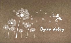 Zdjęcie Wycieraczka Dmuchawce 8X400X600 Brąz   - Warszawa