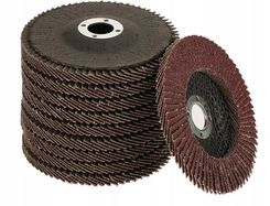 Turbotools Tarcza Listkowa 125 Lamelka Do Szlifowania Stali Metalu Drewna P60 10szt.