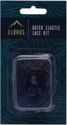 Elbrus Sznurówki Quick Elastic Lace Kit Czarny (M000247296)