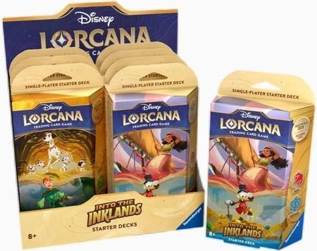 Ravensburger Disney Lorcana (CH3) starter deck set box (8 set)