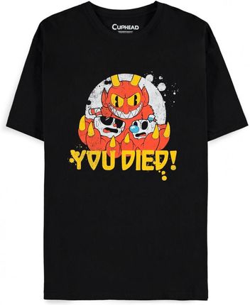 Koszulka Cuphead - You Died Devil (rozmiar XL)