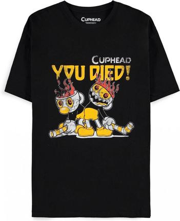 Koszulka Cuphead - You Died Cuphead (rozmiar M)