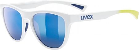 Okulary przeciwsłoneczne Uvex Esntl Spirit Kolor: biały/niebieski