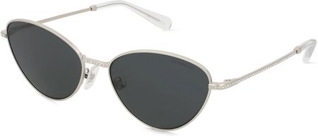 Swarovski 0SK7014 Damskie okulary przeciwsłoneczne, Oprawka: Metal, srebrny