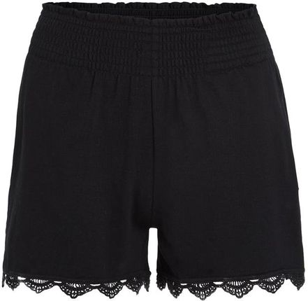 Damskie Spodenki O'Neill Essentials Ava Smocked Shorts 1700055-19010 – Czarny