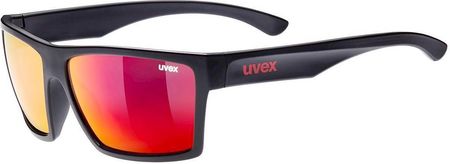 Okulary przeciwsłoneczne Uvex Lgl 29 Kolor oprawek: czarny/czerwony / Kolor: czarny/czerwony
